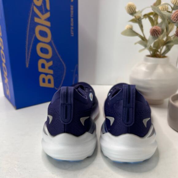 Brooks Glycerin GTS 22 Running Sneaker Blue Ribbon 120435 Women's 8M Tried On - Picture 4 of 10